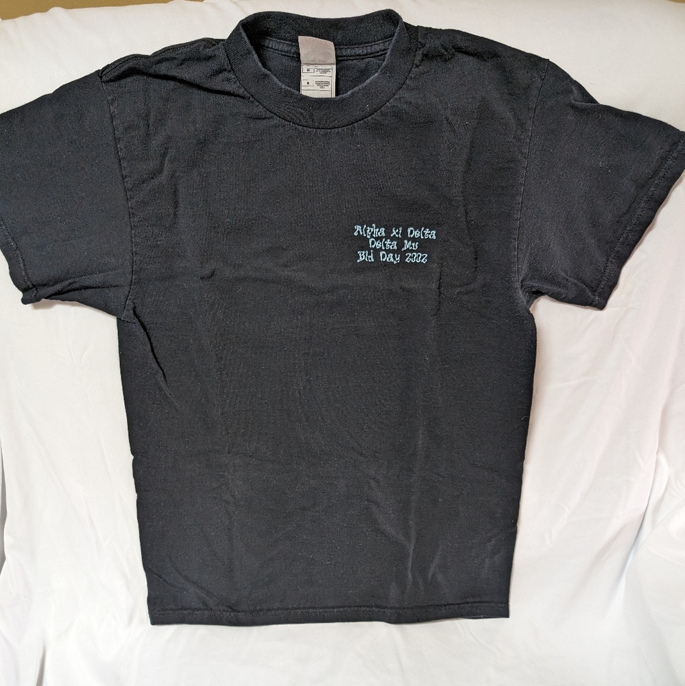 Alpha Xi Delta Medium Black T-Shirt